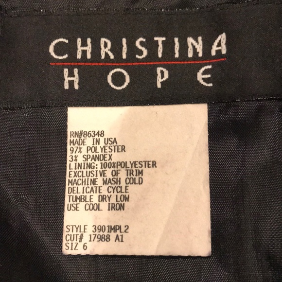 NWT Black Vintage Skirt - Picture 6 of 8